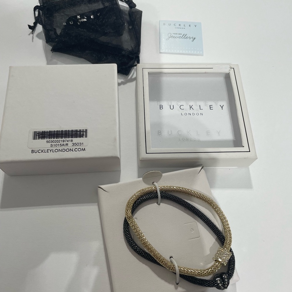 Buckley London brand accessories bracelets. New. Stretch material